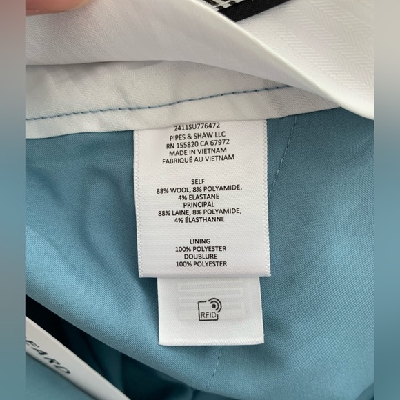 Veronica Beard Robinne wool blend trousers suiting dress pants NWT - Picture 10 of 10